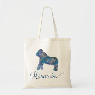 La bolsa de asas de la acuarela de Harambe