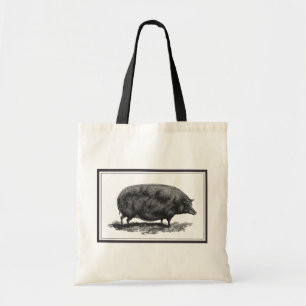 La bolsa de asas de la aguafuerte del cerdo del