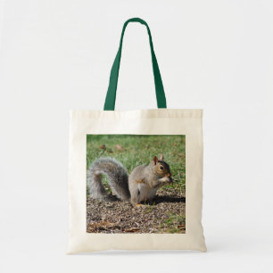 La bolsa de asas de la ardilla de gris del este