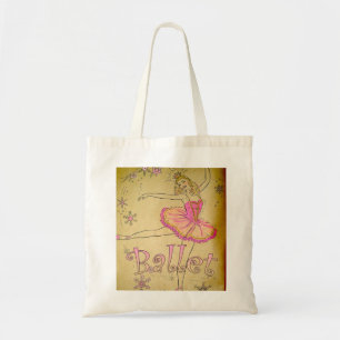 La bolsa de asas de la bailarina del vintage