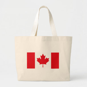 La bolsa de asas de la bandera de Canadá