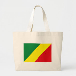 La bolsa de asas de la bandera de Congo