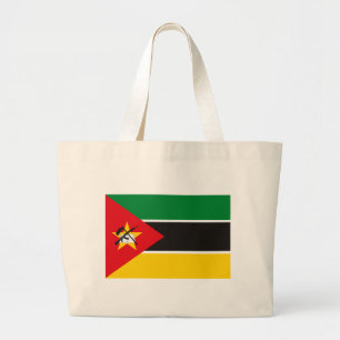 La bolsa de asas de la bandera de Mozambique