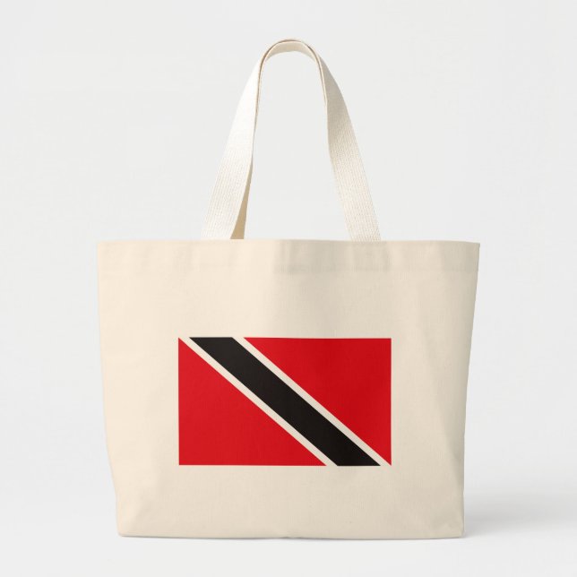La bolsa de asas de la bandera de Trinidad and (Frente)