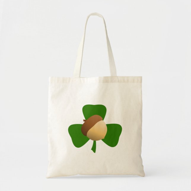 La bolsa de asas de la bellota y del trébol (Frente)