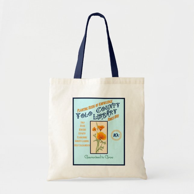 La bolsa de asas de la biblioteca del condado de (Frente)