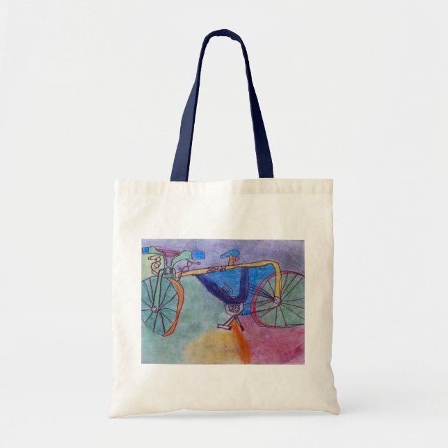 La bolsa de asas de la bicicleta (Frente)
