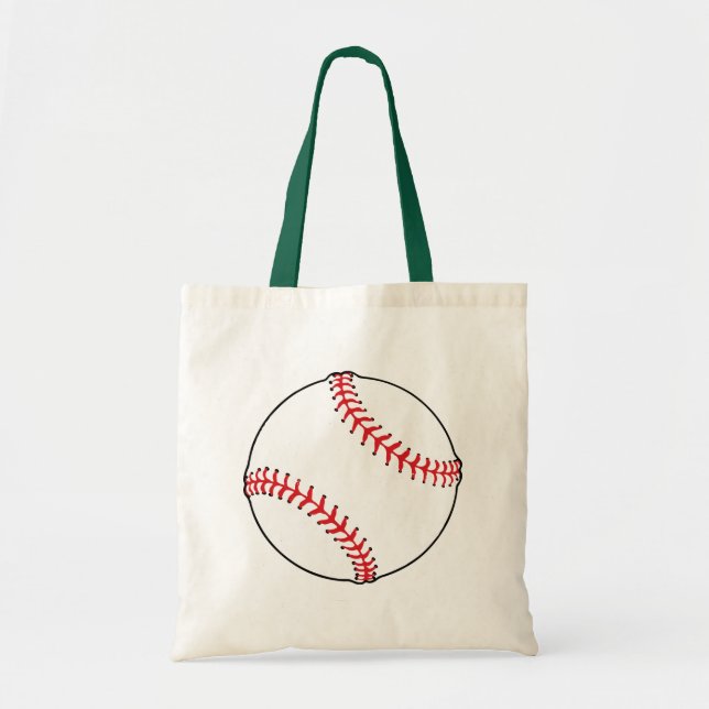 La bolsa de asas de la bola del béisbol (Frente)