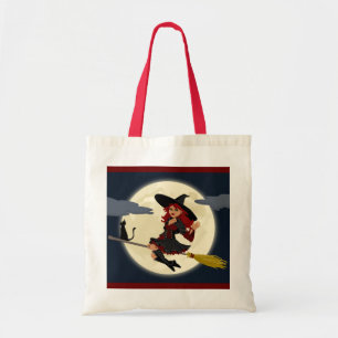 La bolsa de asas de la bruja de Halloween