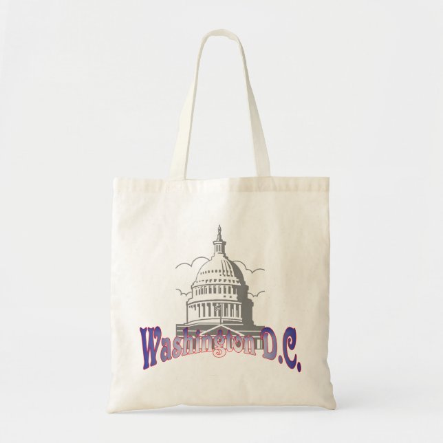 La bolsa de asas de la C.C. de Washington (Frente)