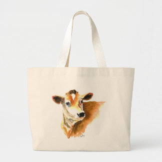 la bolsa de asas de la cara de la vaca