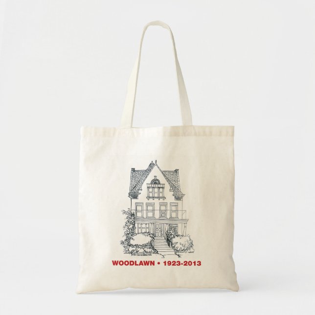 La bolsa de asas de la casa de Woodlawn (Frente)