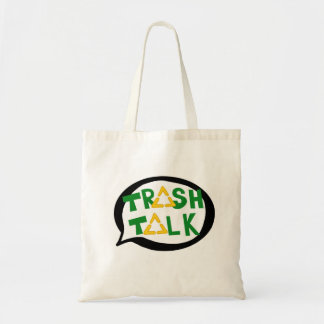 La bolsa de asas de la charla de la basura