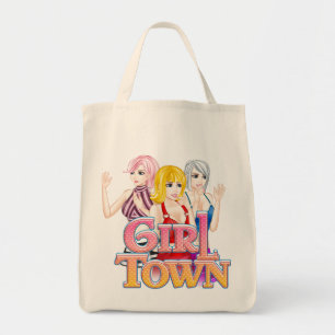 La bolsa de asas de la ciudad del chica