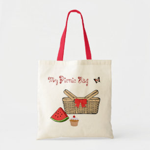 La bolsa de asas de la comida campestre