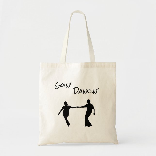 La bolsa de asas de la danza para los zapatos (Frente)
