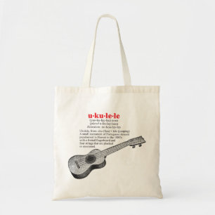 La bolsa de asas de la definición del Ukulele
