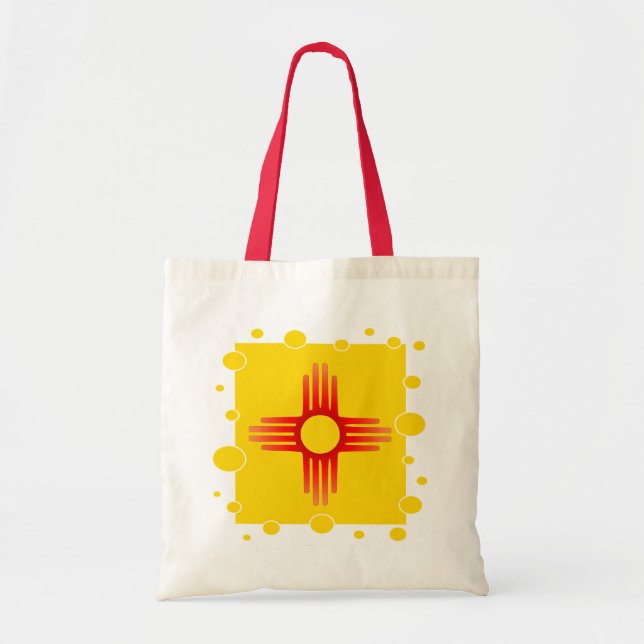 La bolsa de asas de la diversión de New México Zia (Frente)