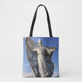La bolsa de asas de la estatua de la mujer del