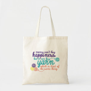 La bolsa de asas de la felicidad del hilado