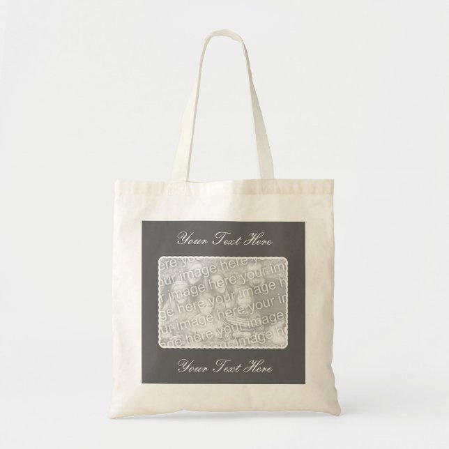 La bolsa de asas de la foto con imagen de imagen (Frente)