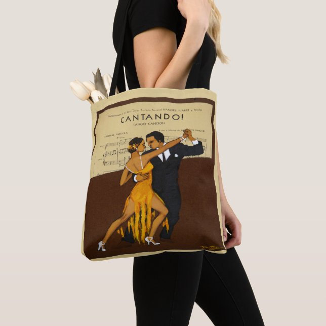 La bolsa de asas de la impresión del poster del (Detalle)
