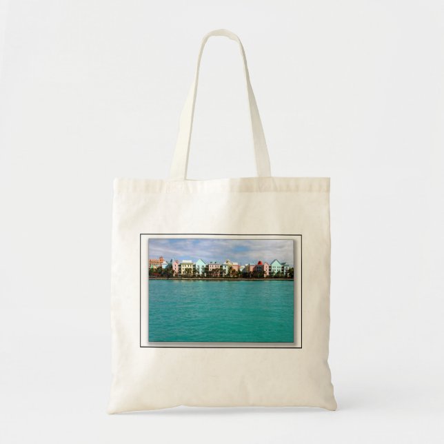 La bolsa de asas de la isla del paraíso (Frente)