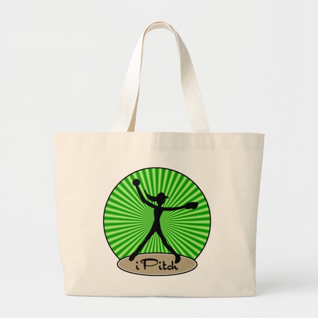 La bolsa de asas de la jarra del softball de (Frente)