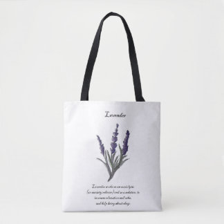 La bolsa de asas de la lavanda