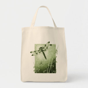 La bolsa de asas de la libélula (verde salvia)