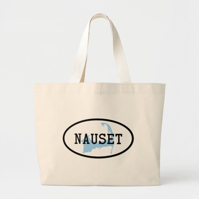 La bolsa de asas de la lona de Nauset Cape Cod (Frente)