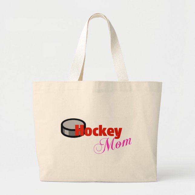 La bolsa de asas de la mamá del hockey (Frente)
