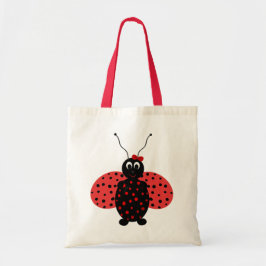 La bolsa de asas de la mariquita del presupuesto
