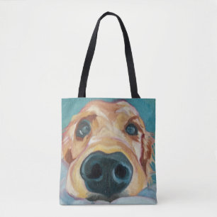 La bolsa de asas de la nariz del perrito