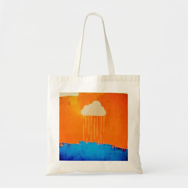 La bolsa de asas de la nube de lluvia (Frente)