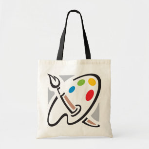 La bolsa de asas de la paleta de los pintores