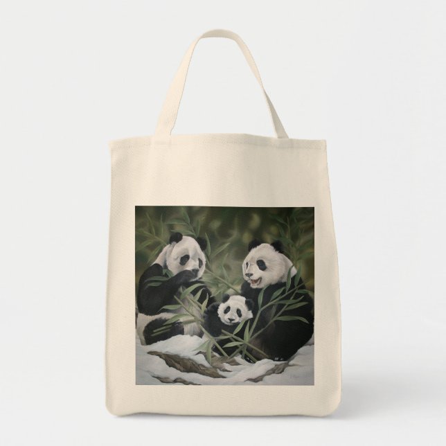 La bolsa de asas de la panda (Frente)
