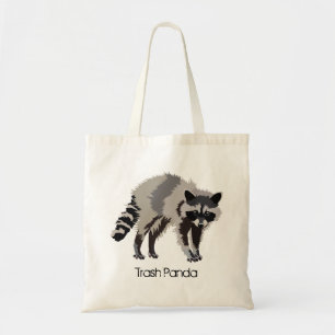 La bolsa de asas de la panda de la basura