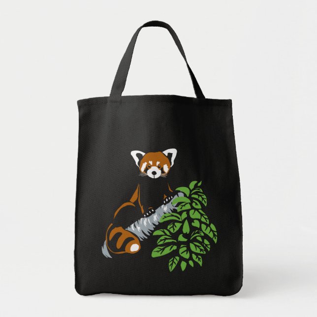 La bolsa de asas de la panda roja (Frente)