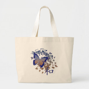 La bolsa de asas de la paz del ~ de la mariposa