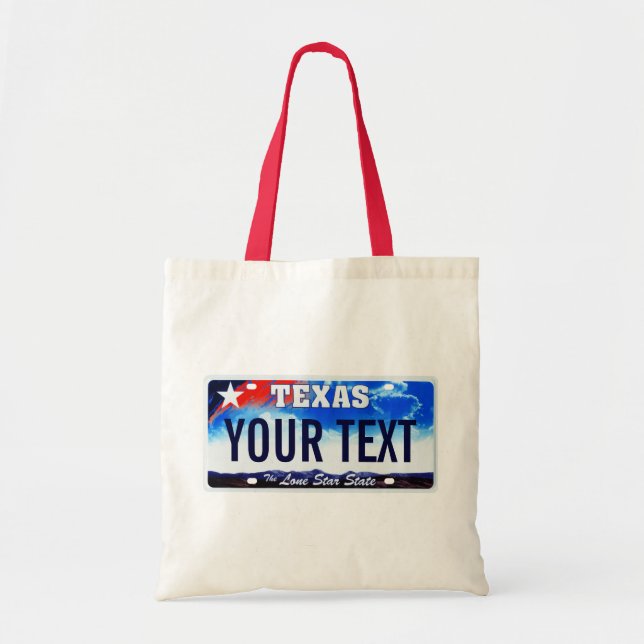La bolsa de asas de la placa de Tejas (Frente)