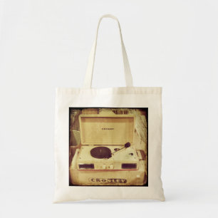 La bolsa de asas de la placa giratoria del vintage