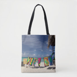 La bolsa de asas de la playa de Jamaica