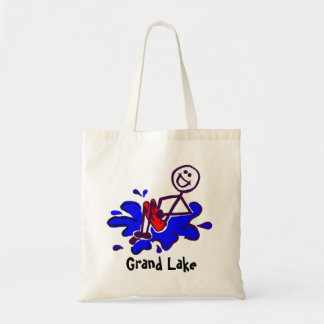 La bolsa de asas de la playa del amante del lago