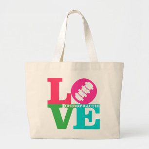 La bolsa de asas de la quiropráctica del AMOR