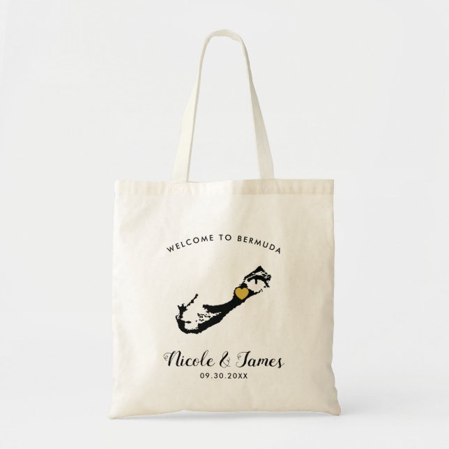 La bolsa de asas de la recepción de la boda de (Frente)