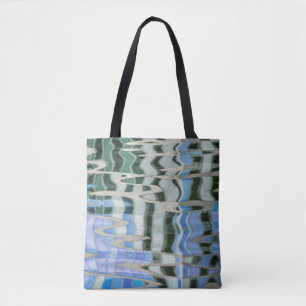 La bolsa de asas de la reflexión del agua