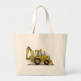La bolsa de asas de la retroexcavadora
