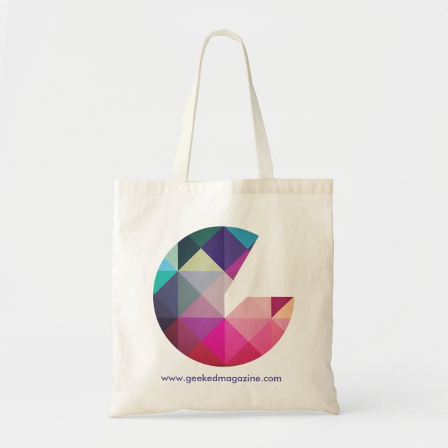 La bolsa de asas de la revista de GEEKED (Frente)