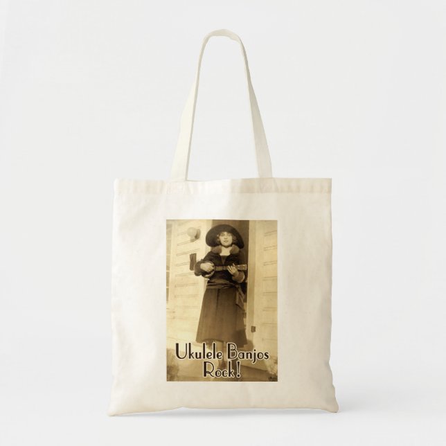 La bolsa de asas de la roca de los banjos de Uke (Frente)